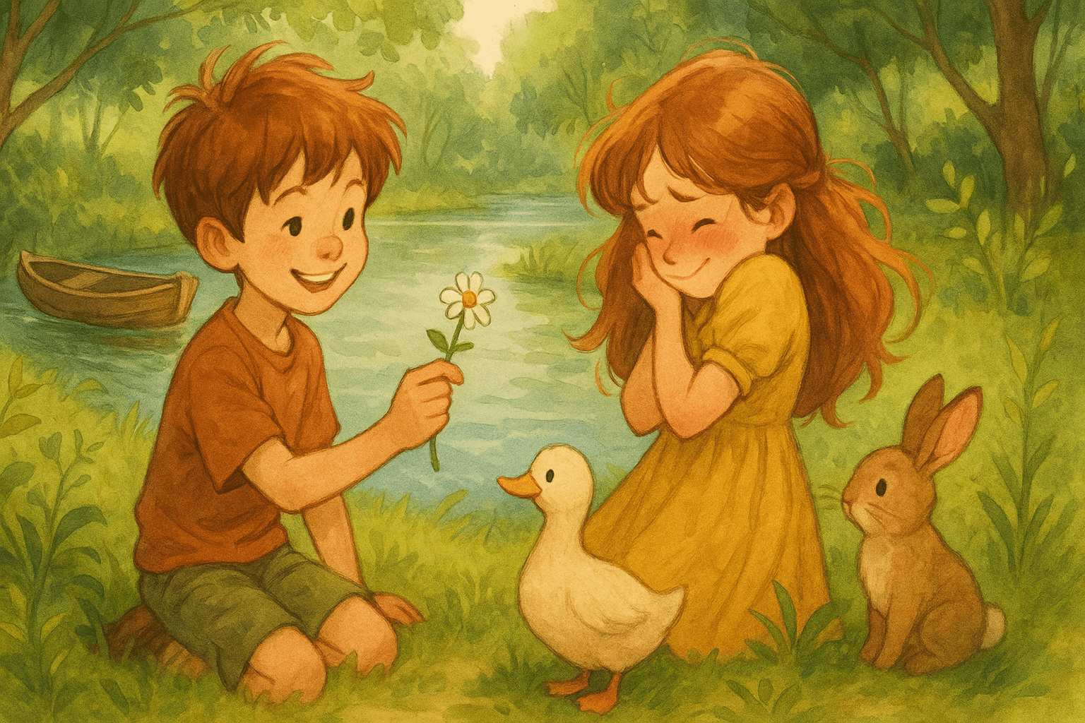 The Whimsical Dance of Young Love in The Adventures of Tom Sawyer